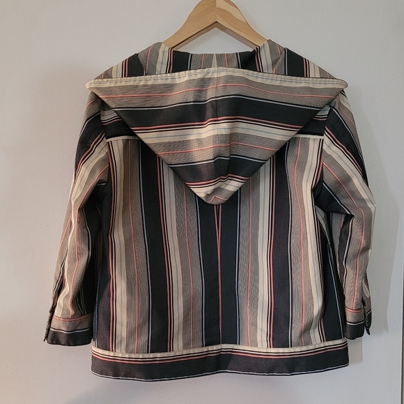 Vintage Hooded Spring Coat - Size Small - Picture 2 of 7